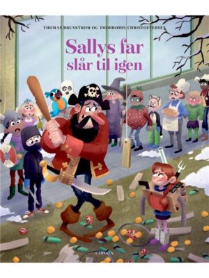Sallys far slår til igen - Børnebog - hardcover
