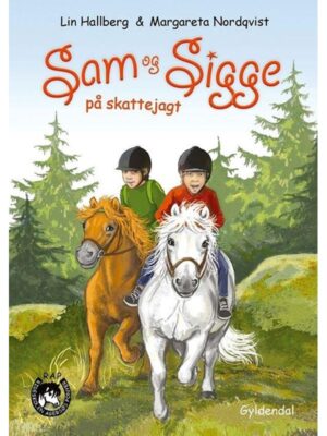 Sam og Sigge 5 - Sam og Sigge på skattejagt - Børnebog - hardcover