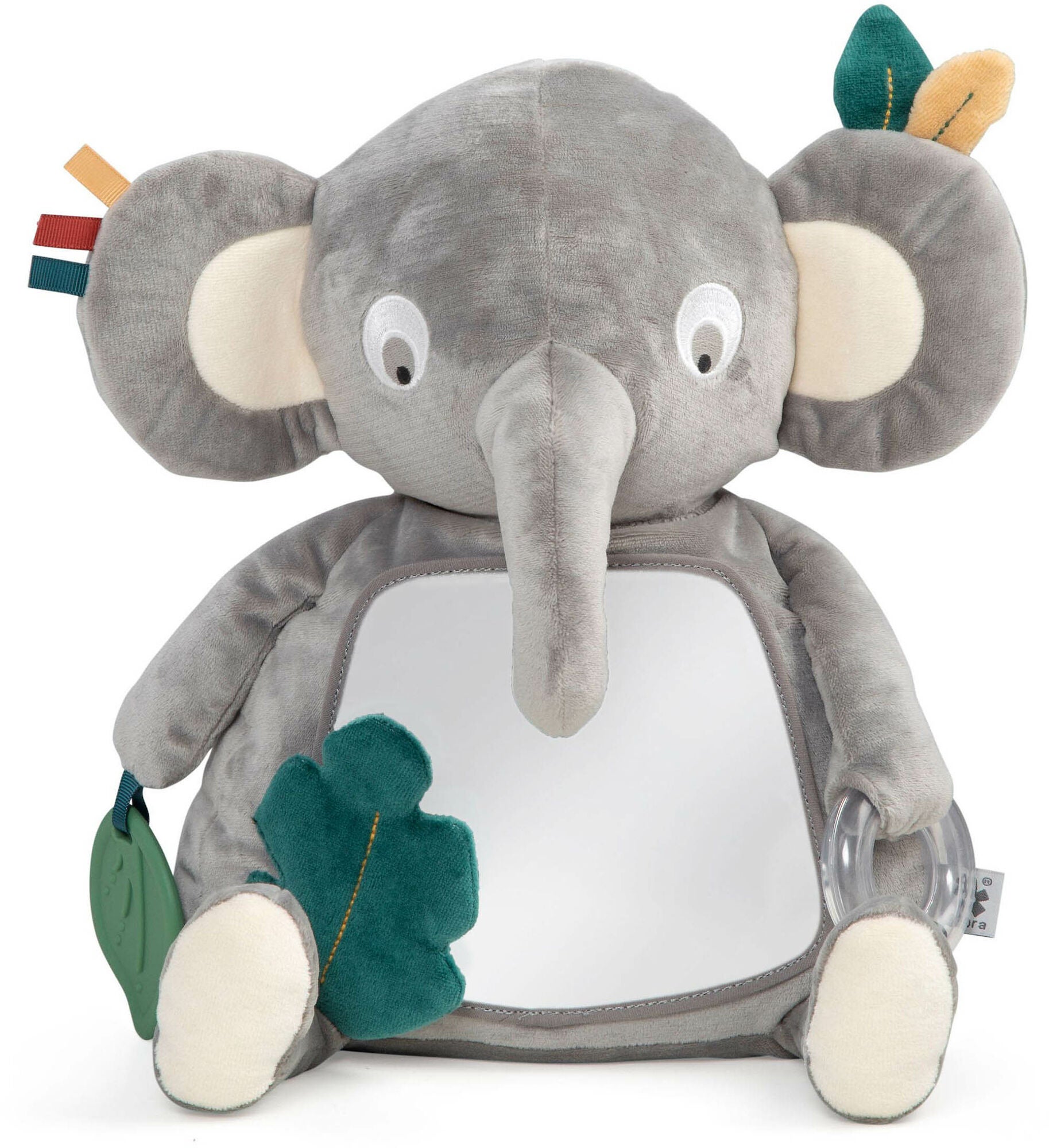 Sebra Finley the Elephant Aktivitetslegetøj, Grå Sebra Finley the Elephant Aktivitetslegetøj, Grå