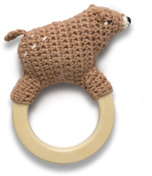 Sebra Hæklet Rangle Woody the bear