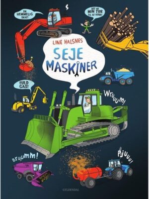 Seje maskiner - Børnebog - hardcover