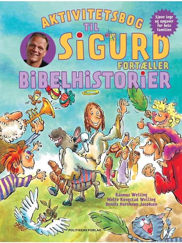 Sigurd fortæller bibelhistorier - aktivitetsbog - Børnebog - booklet Sigurd fortæller bibelhistorier - aktivitetsbog - Børnebog - booklet