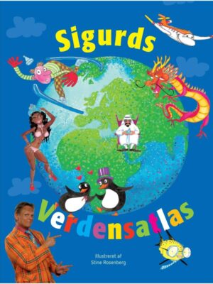 Sigurds Verdensatlas - Børnebog - hardcover