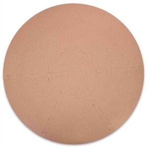 Skumlegegulv cirkel light brown
