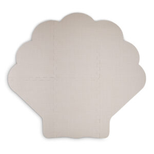 Skumlegegulv musling - light grey