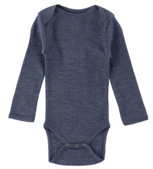 Smallstuff Body l/æ - Uld - Denim Melange