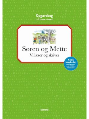 Søren og Mette vi læser og skriver opgavebog 1.-2. - Børnebog -