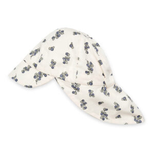 Solhat med nakkeskygge - Blueberry - Blueberry,2-4Y