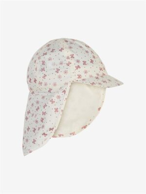 Solhat med rosa print i str. 6-12 mdr. fra En Fant