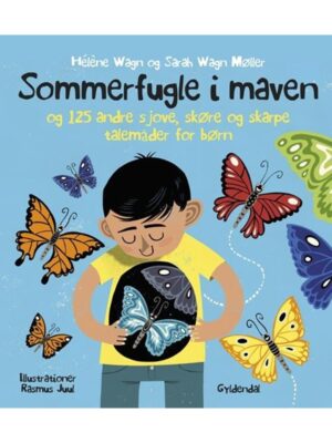 Sommerfugle i maven. 125 sjove skøre og skarpe ta - Børnebog - hardcover