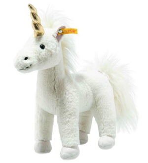 Steiff Bamse - 27 cm. - Unica Unicorn - Hvid