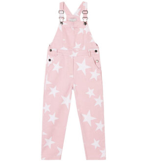 Stella McCartney Kids Smækbukser - Denim - Rosa m. Stjerner