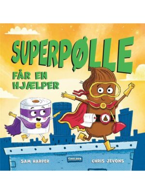 Superpølle får en hjælper - Børnebog - hardcover