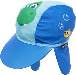 Swimpy Bolibompa UV-Hat, Lyseblå/Mørkeblå, 86-92