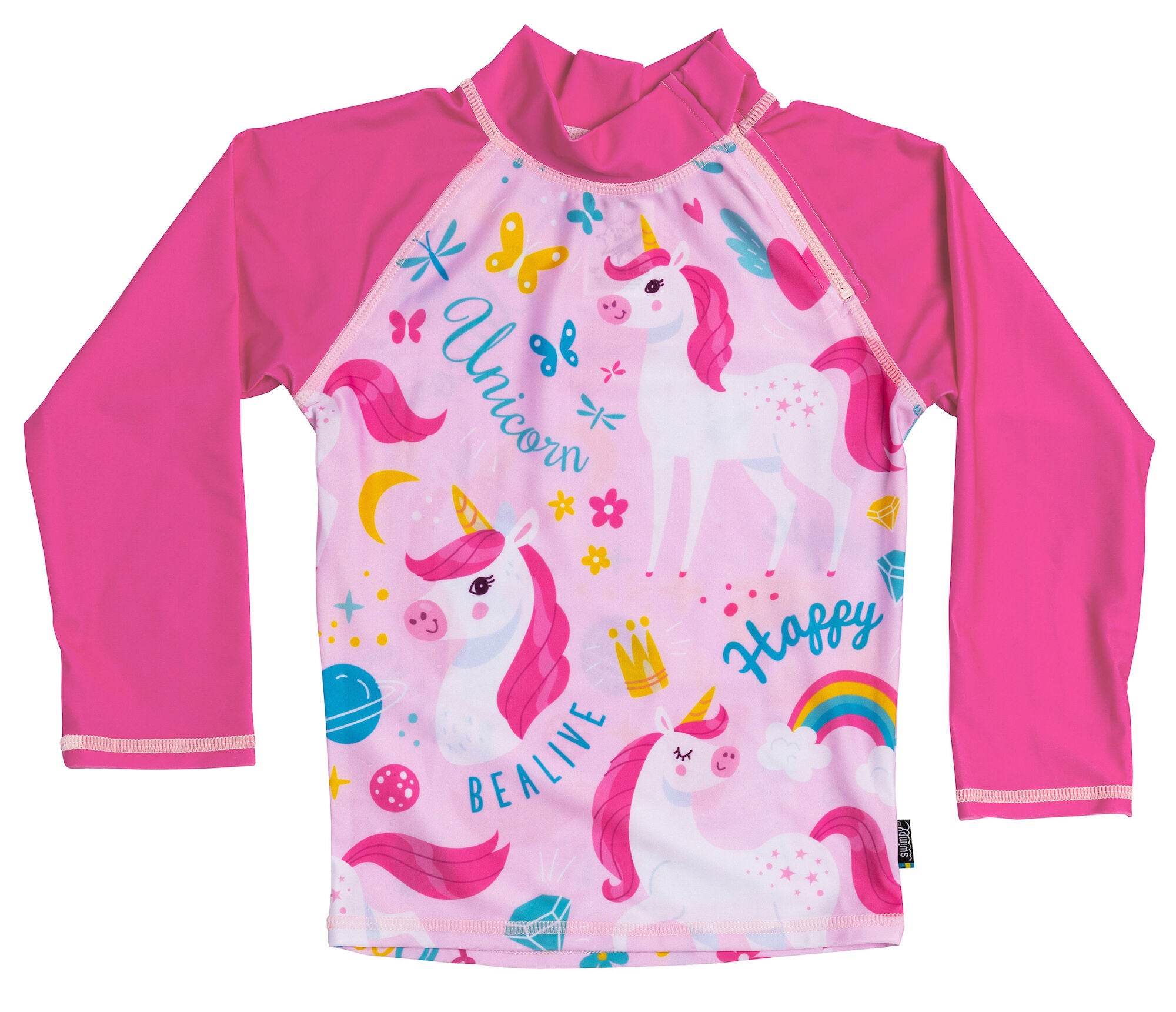 Swimpy UV-Shirt, Pink, 7-8 år Swimpy UV-Shirt, Pink, 7-8 år