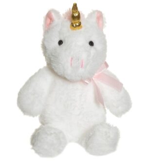 Teddykompaniet Bamse - 25 cm - Enhjørning m. Sløjfe