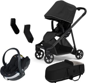 Thule Shine Duovogn inkl. BeSafe iZi Go Modular X2, Black/Black