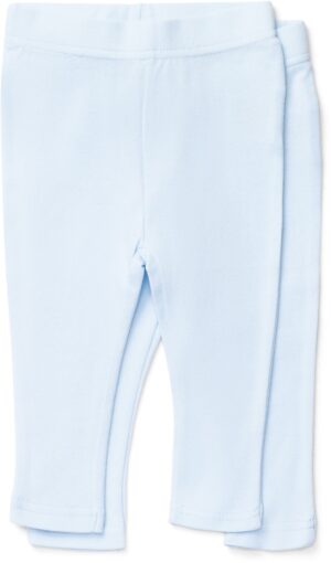 Tiny Treasure Lexi Leggings 2-Pack, Baby Blue 56, Babytøj