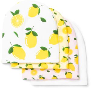 Tiny Treasure Sarah Hue 4-Pack, Yellow 56-62, Babytøj