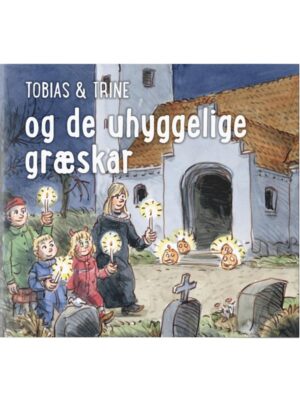 Tobias & Trine og de uhyggelige græskar - Børnebog - booklet