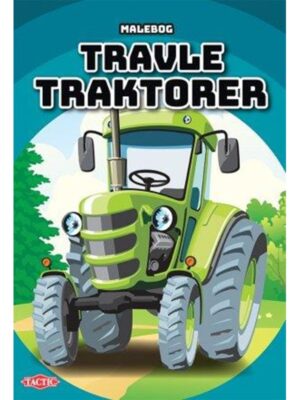 Travle traktorer malebog (DK) - Børnebog