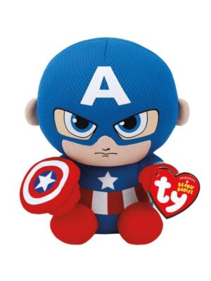 Ty Beanie Babies Marvel Captain America 20cm