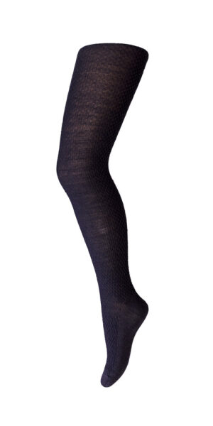 Uld Strømpebukser - Midnight Blue 10 - 110