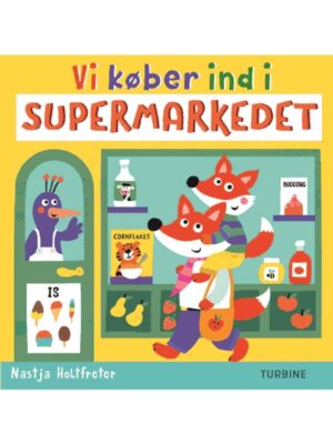 Vi køber ind i supermarkedet - Børnebog - Papbøger