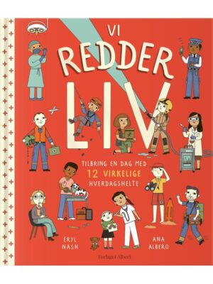 Vi redder liv - Børnebog - hardcover
