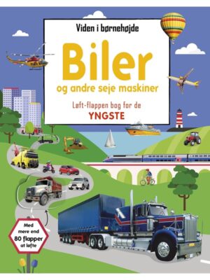 Viden i børnehøjde - Biler og andre seje maskiner - Børnebog - hardcover