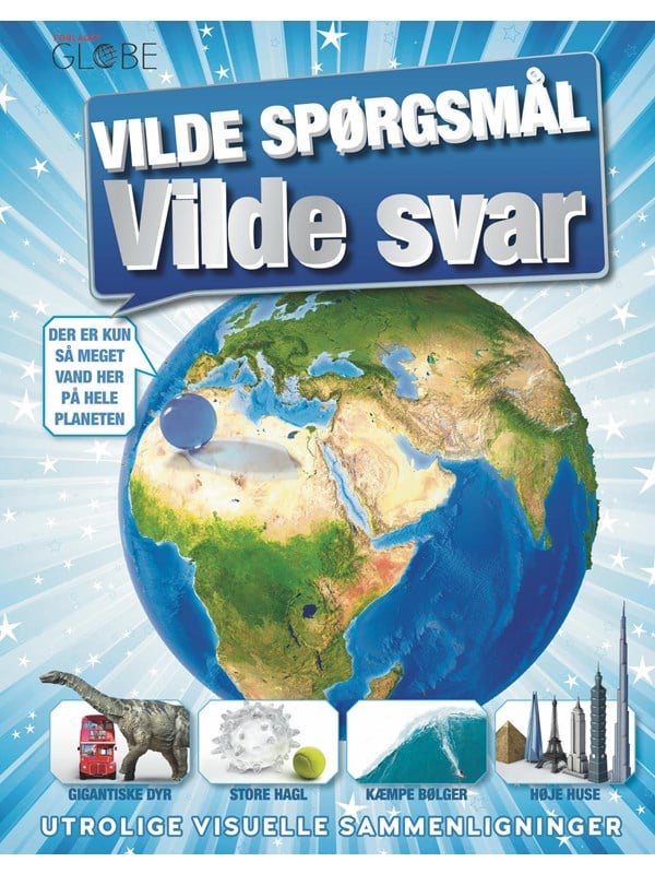 Vilde spørgsmål - vilde svar - Børnebog - hardcover Vilde spørgsmål - vilde svar - Børnebog - hardcover