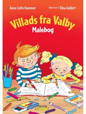 Villads fra Valby Malebog - Børnebog - booklet