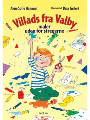 Villads fra Valby maler uden for stregerne - Børnebog - booklet