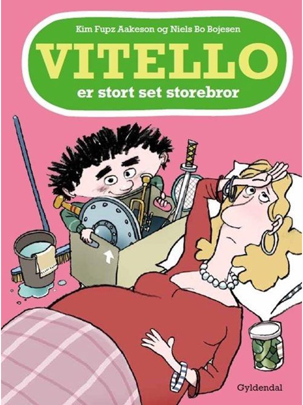 Vitello er stort set storebror - Børnebog - hardcover Vitello er stort set storebror - Børnebog - hardcover