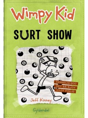 Wimpy Kid 8 - Surt show - Børnebog - hardcover