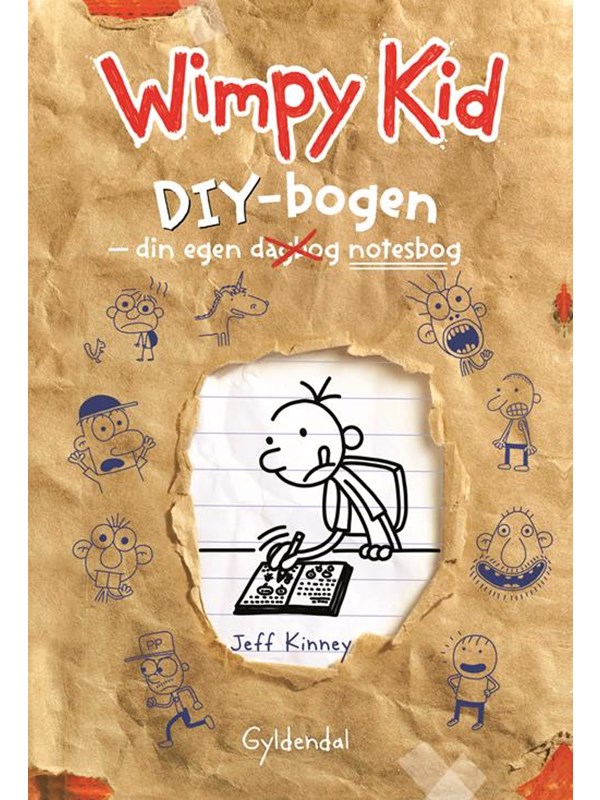 Wimpy Kid - DIY-bogen - Børnebog - hæfte Wimpy Kid - DIY-bogen - Børnebog - hæfte