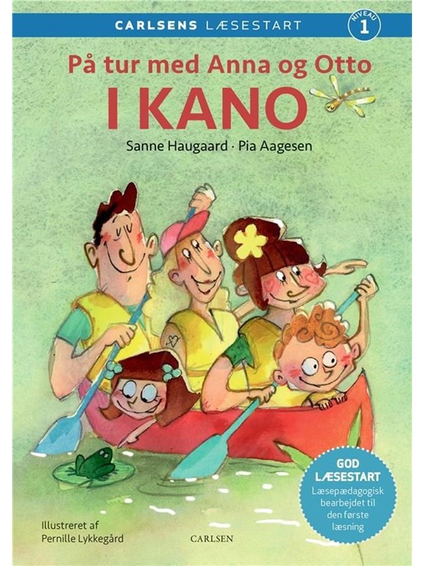 s Læsestart - På tur med Anna og Otto: I ka - Børnebog - hardcover s Læsestart - På tur med Anna og Otto: I ka - Børnebog - hardcover