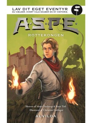 A.S.P.E. - Lav dit eget eventyr: Rottekongen - Børnebog - hardcover