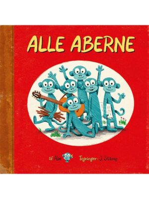 Alle aberne - Børnebog - hardcover