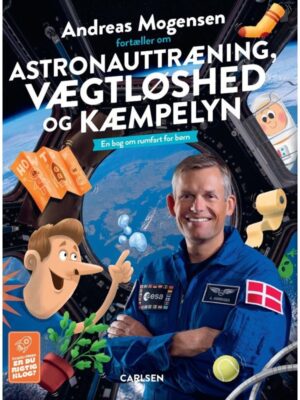 Andreas Mogensen fortæller om astronauttræning væ - Børnebog - hardcover