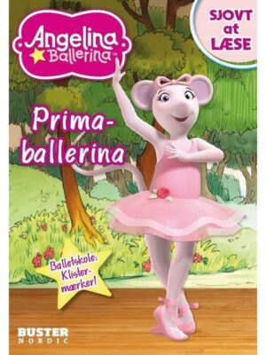 Angelina Ballerina Sjovt at læse - Primaballerina - Børnebog - booklet