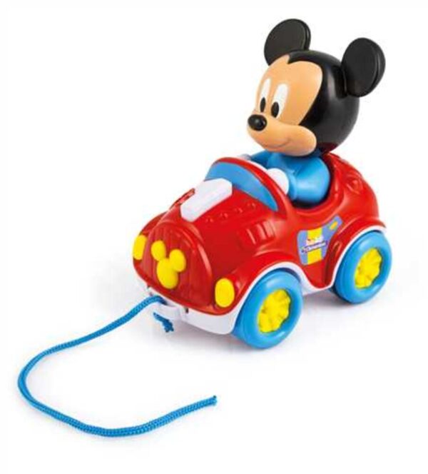 BABY MICKEY PULL ALONG CAR