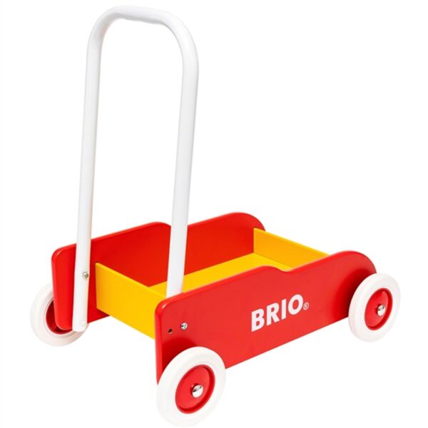 BRIOÂ® Gåvogn Rød/Gul