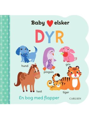 Baby elsker DYR - Børnebog - Papbøger