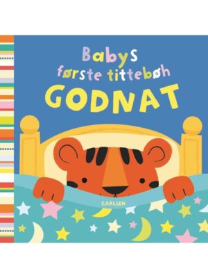 Babys første tittebøh: GODNAT - Børnebog - Board books