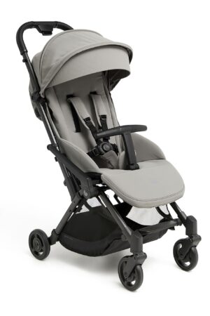 Beemoo Easy Fly Lux 4 Klapvogn, Stone Grey