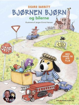 Bjørnen Bjørn og bilerne - Børnebog - hardback