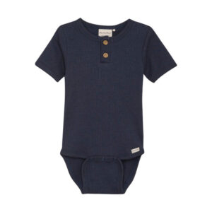 Body kortærmet rib - Blue Nights - 74