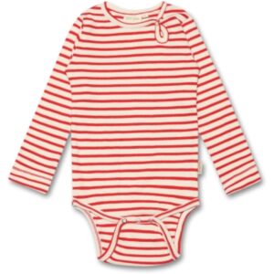 Body langærmet - Bright Red - 56