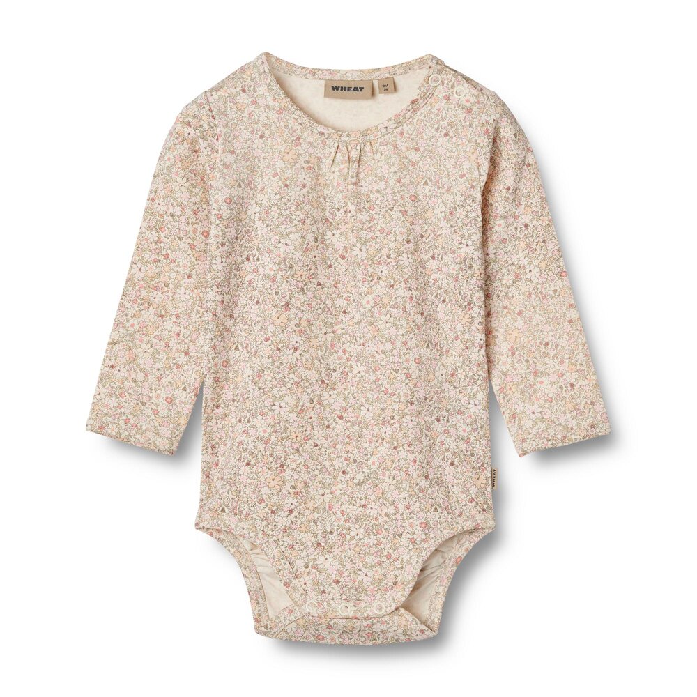 Body langærmet Liv - cream flower meadow - 86 Body langærmet Liv - cream flower meadow - 86